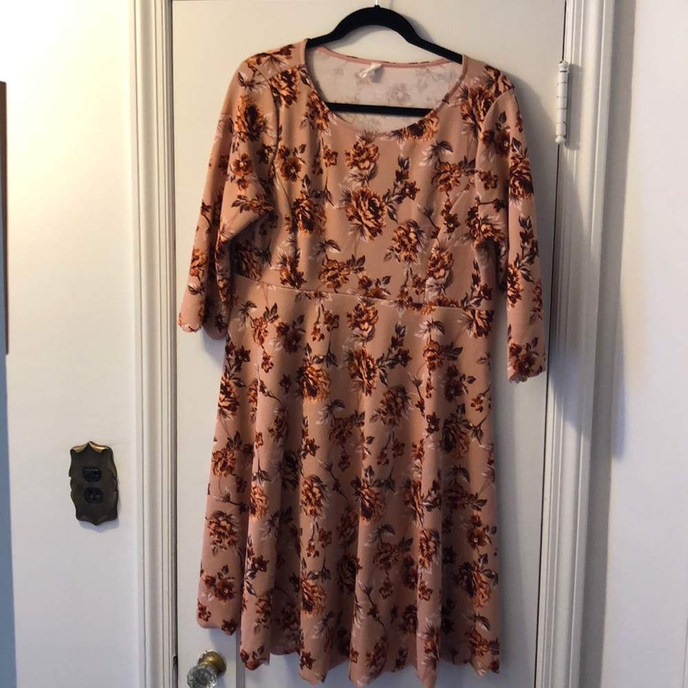 Pink Blush maternity dress